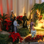 25.12.2015 Chęciny. Żywa szopka u Franciszkanów / Stanisław Blinstrub / Radio Kielce