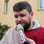 25.12.2015 Chmielnik. Żywa szopka z Maryją, Jezusem  i Józefem / Stanisław Blinstrub / Radio Kielce