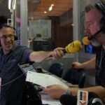 05.12.2015. Marek Cender komentował mecz nie tylko dla Radia Kielce. Również dla Radia Katalonia / Jarosław Dragan / Radio Kielce