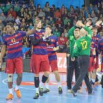 05.12.2015. 10. kolejka Ligi Mistrzów piłkarzy ręcznych : FC Barcelona - Vive Tauron Kielce / Andrzej Sykuła / Radio Kielce