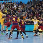 05.12.2015. 10. kolejka Ligi Mistrzów piłkarzy ręcznych : FC Barcelona - Vive Tauron Kielce / Andrzej Sykuła / Radio Kielce