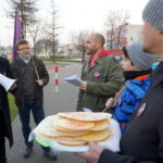 18.12.2015. Happening Partii Razem przed siedzibą świętokrzyskiego PiS / Kamil Król / Radio Kielce