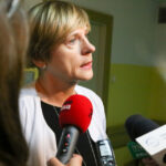 03.12.2015 Kielce. Przekazanie sprzętu medycznego od fundacji Janka Meli dla szpitala dziecięcego. Dr. Grażyna Karolczyk. / Radio Kielce