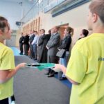 17.12.2015 Kielce. Dąbrowa. Otwarcie nowej hali sportowej / Robert Felczak / Radio Kielce