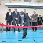 17.12.2015 Kielce. Dąbrowa. Otwarcie nowej hali sportowej / Robert Felczak / Radio Kielce