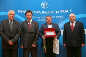 10.12.2015. Podsumowanie konkursu "Pracodawca - organizator pracy bezpiecznej" / Kamil Król / Radio Kielce