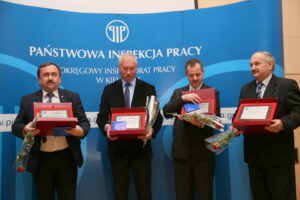 10.12.2015. Podsumowanie konkursu "Pracodawca - organizator pracy bezpiecznej" / Kamil Król / Radio Kielce