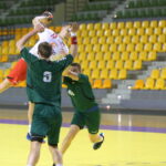 28.12.2015. Międzynarodowy Turniej w Piłce Ręcznej o Puchar Prezydenta Kielc. Mecz Polska B - Litwa / Kamil Król / Radio Kielce