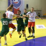 28.12.2015. Międzynarodowy Turniej w Piłce Ręcznej o Puchar Prezydenta Kielc. Mecz Polska B - Litwa / Kamil Król / Radio Kielce