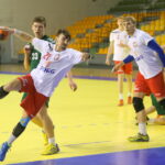 28.12.2015. Międzynarodowy Turniej w Piłce Ręcznej o Puchar Prezydenta Kielc. Mecz Polska B - Litwa / Kamil Król / Radio Kielce