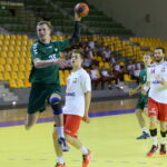 28.12.2015. Międzynarodowy Turniej w Piłce Ręcznej o Puchar Prezydenta Kielc. Mecz Polska B - Litwa / Kamil Król / Radio Kielce