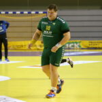 28.12.2015. Międzynarodowy Turniej w Piłce Ręcznej o Puchar Prezydenta Kielc. Mecz Polska B - Litwa / Kamil Król / Radio Kielce