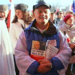 19.12.2015. Pikieta Komitetu Obrony Demokracji przeciwko łamaniu prawa i konstytucji przez najwyższe organy państwa / Kamil Król / Radio Kielce