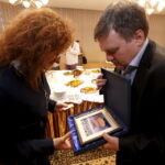 17.12.2015 Kielce. Wigilia u  wojewody Agaty Wojtyszek. Spotkanie z dziennikarzami. / Jarosław Kubalski / Radio Kielce