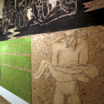 18.12.2015 Kielce. Biuro Wystaw Artystycznych. Wystawa 3x Europa. Tine Hind ( Dania ). / Jarosław Kubalski / Radio Kielce