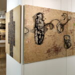 18.12.2015 Kielce. Biuro Wystaw Artystycznych. Wystawa 3x Europa. Tine Hind ( Dania ). / Jarosław Kubalski / Radio Kielce