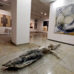 18.12.2015 Kielce. Biuro Wystaw Artystycznych. Wystawa 3x Europa. Anna Hausova ( Słowacja ). / Jarosław Kubalski / Radio Kielce