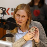 18.12.2015 Kielce. Radio Kielce. Gwiazdka z nieba. Piąty dzień licytacji na rzecz stowarzyszenia Siemacha. Finał w studiu. / Radio Kielce
