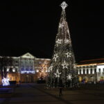 22.12.2015 Kielce. Iluminacje świąteczne. Rynek. / Jarosław Kubalski / Radio Kielce