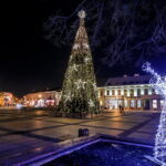22.12.2015 Kielce. Iluminacje świąteczne. Rynek. / Jarosław Kubalski / Radio Kielce