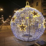 22.12.2015 Kielce. Iluminacje świąteczne. Ulica Sienkiewicza. / Jarosław Kubalski / Radio Kielce