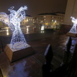 22.12.2015 Kielce. Iluminacje świąteczne. Plac Najświętszej Marii Panny. / Jarosław Kubalski / Radio Kielce