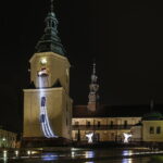 22.12.2015 Kielce. Iluminacje świąteczne. Plac Najświętszej Marii Panny. / Jarosław Kubalski / Radio Kielce