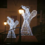 22.12.2015 Kielce. Iluminacje świąteczne. Plac Najświętszej Marii Panny. / Jarosław Kubalski / Radio Kielce