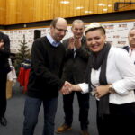 22.12.2015 Kielce. Podziękowanie dla wspierających akcję Gwiazdka z Nieba w studiu S1 Radia Kielce. / Jarosław Kubalski / Radio Kielce