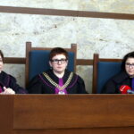 23.12.2015 Kielce . Sąd okręgowy. Wyrok w sprawie kabareciarza Bronisława Opałki i jeszcze dwóch oskarżonych o produkcje marihuany. Sędzia Magdalena Michalewicz. / Jarosław Kubalski / Radio Kielce