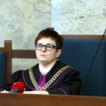 23.12.2015 Kielce . Sąd okręgowy. Wyrok w sprawie kabareciarza Bronisława Opałki i jeszcze dwóch oskarżonych o produkcje marihuany. Sędzia Magdalena Michalewicz. / Jarosław Kubalski / Radio Kielce