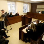 29.12.21015 Kielce. Sąd Okręgowy. Proces byłego wójta Piekoszowa Tadeusza D. i jeszcze 12 osób. / Jarosław Kubalski / Radio Kielce