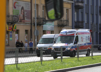 28.9.2015 Kielce. Ambulans / Wojciech Habdas / Radio Kielce