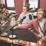 19.12.2015 Kielce. Gwiazdka z nieba. Wielki fina w studiu Polskiego Radia Kielce. / Wojciech Habdas / Radio Kielce