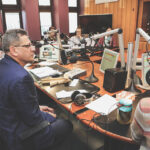 19.12.2015 Kielce. Gwiazdka z nieba. Wielki fina w studiu Polskiego Radia Kielce. / Wojciech Habdas / Radio Kielce