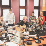 19.12.2015 Kielce. Gwiazdka z nieba. Wielki fina w studiu Polskiego Radia Kielce. / Wojciech Habdas / Radio Kielce