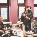 19.12.2015 Kielce. Gwiazdka z nieba. Wielki fina w studiu Polskiego Radia Kielce. / Wojciech Habdas / Radio Kielce