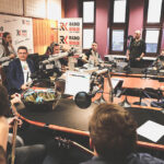 19.12.2015 Kielce. Gwiazdka z nieba. Wielki fina w studiu Polskiego Radia Kielce. / Wojciech Habdas / Radio Kielce