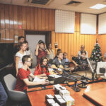 19.12.2015 Kielce. Gwiazdka z nieba. Wielki fina w studiu Polskiego Radia Kielce. / Wojciech Habdas / Radio Kielce