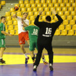 30.12.2015 Kielce. Międzynarodowy Turniej w Piłce Ręcznej o Puchar Prezydenta Miasta Kielce. Zwyciężyła Reprezentacja Polski B. Drugie miejsce zajęli Węgrzy, trzecie Litwini, na czwartym uplasowała się drużyna z Luksemburga. / Wojciech Habdas / Radio Kielce