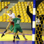 30.12.2015 Kielce. Międzynarodowy Turniej w Piłce Ręcznej o Puchar Prezydenta Miasta Kielce. Zwyciężyła Reprezentacja Polski B. Drugie miejsce zajęli Węgrzy, trzecie Litwini, na czwartym uplasowała się drużyna z Luksemburga. / Wojciech Habdas / Radio Kielce