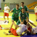 30.12.2015 Kielce. Międzynarodowy Turniej w Piłce Ręcznej o Puchar Prezydenta Miasta Kielce. Zwyciężyła Reprezentacja Polski B. Drugie miejsce zajęli Węgrzy, trzecie Litwini, na czwartym uplasowała się drużyna z Luksemburga. / Wojciech Habdas / Radio Kielce