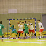 30.12.2015 Kielce. Międzynarodowy Turniej w Piłce Ręcznej o Puchar Prezydenta Miasta Kielce. Zwyciężyła Reprezentacja Polski B. Drugie miejsce zajęli Węgrzy, trzecie Litwini, na czwartym uplasowała się drużyna z Luksemburga. / Wojciech Habdas / Radio Kielce