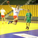 30.12.2015 Kielce. Międzynarodowy Turniej w Piłce Ręcznej o Puchar Prezydenta Miasta Kielce. Zwyciężyła Reprezentacja Polski B. Drugie miejsce zajęli Węgrzy, trzecie Litwini, na czwartym uplasowała się drużyna z Luksemburga. / Wojciech Habdas / Radio Kielce