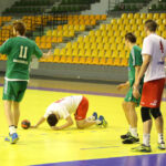 30.12.2015 Kielce. Międzynarodowy Turniej w Piłce Ręcznej o Puchar Prezydenta Miasta Kielce. Zwyciężyła Reprezentacja Polski B. Drugie miejsce zajęli Węgrzy, trzecie Litwini, na czwartym uplasowała się drużyna z Luksemburga. / Wojciech Habdas / Radio Kielce