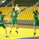 30.12.2015 Kielce. Międzynarodowy Turniej w Piłce Ręcznej o Puchar Prezydenta Miasta Kielce. Zwyciężyła Reprezentacja Polski B. Drugie miejsce zajęli Węgrzy, trzecie Litwini, na czwartym uplasowała się drużyna z Luksemburga. / Wojciech Habdas / Radio Kielce