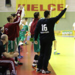 30.12.2015 Kielce. Międzynarodowy Turniej w Piłce Ręcznej o Puchar Prezydenta Miasta Kielce. Zwyciężyła Reprezentacja Polski B. Drugie miejsce zajęli Węgrzy, trzecie Litwini, na czwartym uplasowała się drużyna z Luksemburga. / Wojciech Habdas / Radio Kielce