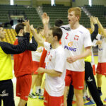 30.12.2015 Kielce. Międzynarodowy Turniej w Piłce Ręcznej o Puchar Prezydenta Miasta Kielce. Zwyciężyła Reprezentacja Polski B. Drugie miejsce zajęli Węgrzy, trzecie Litwini, na czwartym uplasowała się drużyna z Luksemburga. / Wojciech Habdas / Radio Kielce