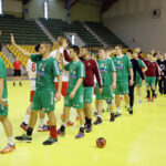 30.12.2015 Kielce. Międzynarodowy Turniej w Piłce Ręcznej o Puchar Prezydenta Miasta Kielce. Zwyciężyła Reprezentacja Polski B. Drugie miejsce zajęli Węgrzy, trzecie Litwini, na czwartym uplasowała się drużyna z Luksemburga. / Wojciech Habdas / Radio Kielce