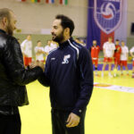 30.12.2015 Kielce. Międzynarodowy Turniej w Piłce Ręcznej o Puchar Prezydenta Miasta Kielce. Zwyciężyła Reprezentacja Polski B. Najlepszy zawodnik - Martin Muller z Luksemburga / Wojciech Habdas / Radio Kielce